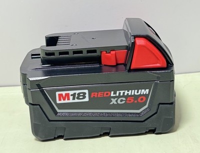Milwaukee M18 48-11-1852 Extended Capacity Batteries 5.0 Ah (Pack of 2) #1