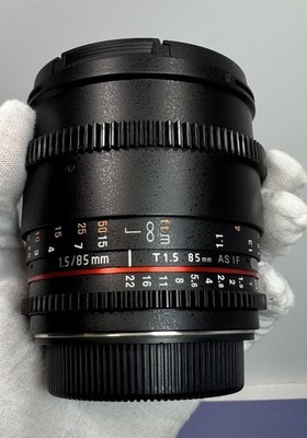 Rokinon 85mm T1.5 Cine AS IF UMC II Lens (Canon EF) #1