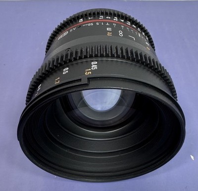 Rokinon 50mm T1.5 AS UMC Cine DS Lens for Canon EF #7