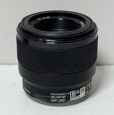 Sony FE 50mm f/1.8 Full-Frame Lens SEL50F18F+Hood – Excellent Condition #1