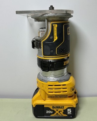 DEWALT  DCW600 20V MAX XR Cordless Compact Router w/ 5.0 Ah Battery #1