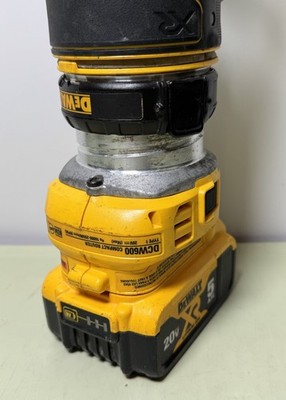 DEWALT  DCW600 20V MAX XR Cordless Compact Router w/ 5.0 Ah Battery #3