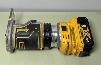 DEWALT  DCW600 20V MAX XR Cordless Compact Router w/ 5.0 Ah Battery #4