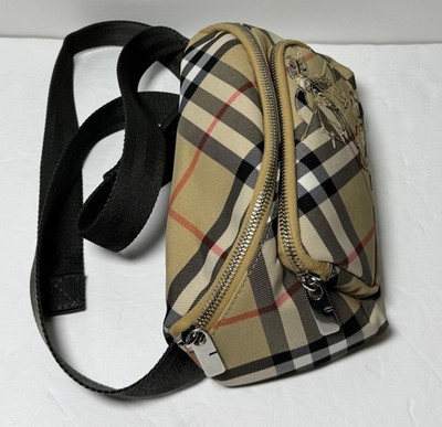 Burberry Small Check Belt Bag in Sand beige 8106714-NWT #2
