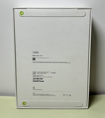 Apple iPad 11" (A16) 128GB Blue MD4A4LL/A WiFi Only - New Sealed #1