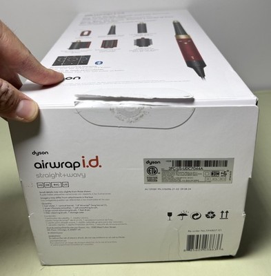 Dyson  Airwrap i.d. Multi-styler & Dryer Straight+Wavy-Red Velvet+Gold-Open Box #3