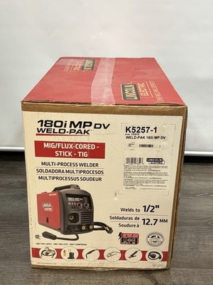 Lincoln Electric K5257-1 180i MP DV Weld Pak Multiprocess Welder Dual Voltage #2