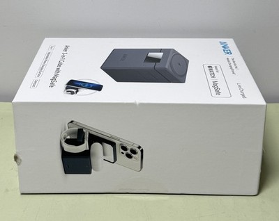 Anker 3-in-1 Cube with MagSafe Y1811JA1-1 Gray Wireless For Apple -New #3