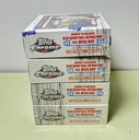 Lot of 4 Topps Chrome 2024-25 NBA Basketball Mega Boxes, New, Factory Sealed buy