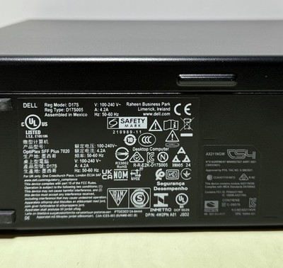 Dell OptiPlex SFF Plus 7020  i5-14500  16GB RAM 256 SSD WIN 11Pro, +Warran #4