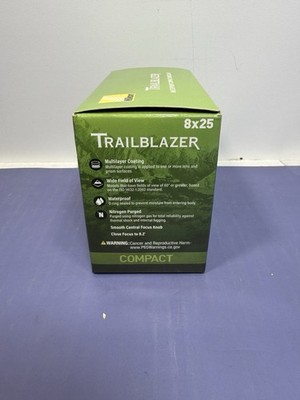 Nikon Trailblazer 8x25 ATB Waterproof Binoculars All Terrain Binocular Black NEW #2
