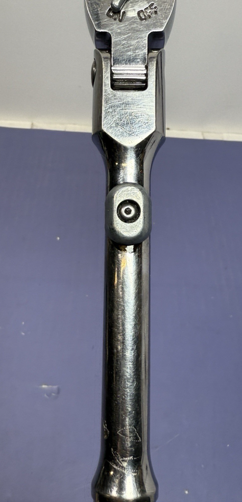 SNAP ON FHX80A 3/8 DRIVE DUAL 80 SOFT GRIP LOCKING FLEX HEAD RATCHET Red #4