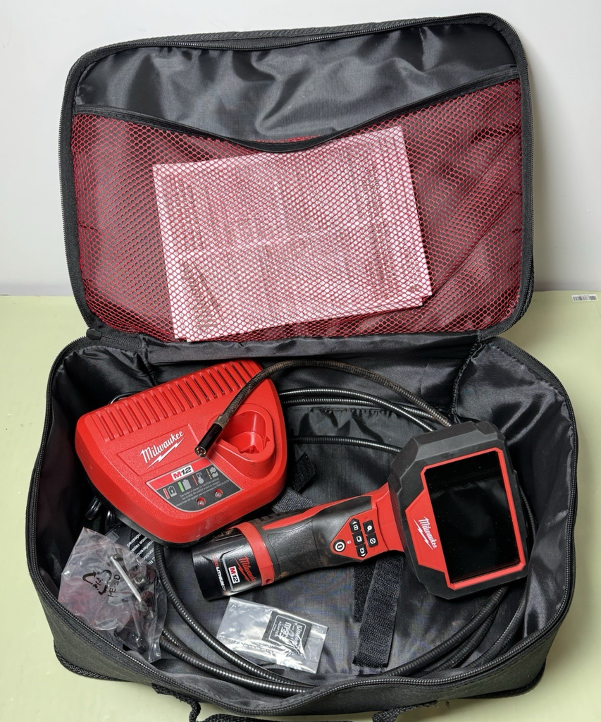 Milwaukee 2324-20 M12 12V 360 Cordless M-Spector 10' Ins Cam w/batt+charger #5