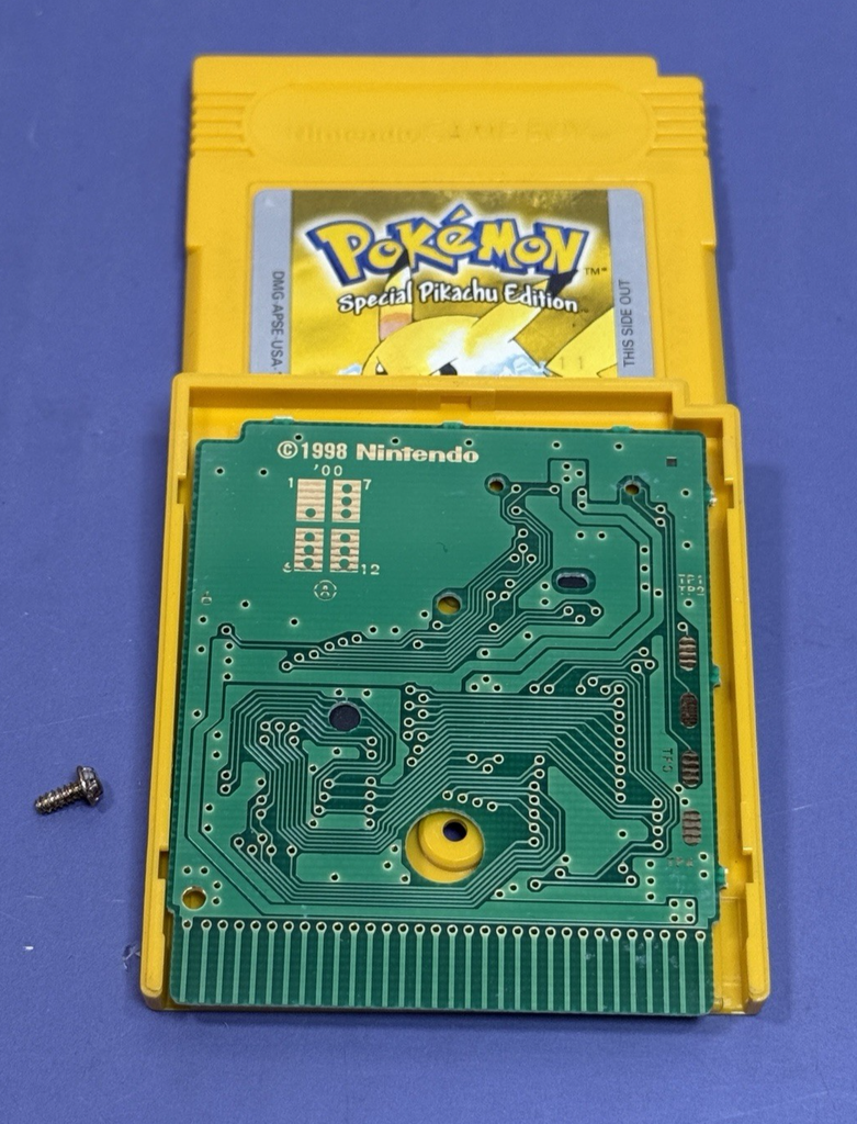 Pokemon Yellow Version (Nintendo GBC, 1998) Authentic, New Battery, Working! #3