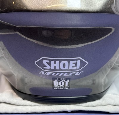 SHOEI Neotec II Modular Helmet – Gloss Charcoal Gray  (FMVSS No. 218 Ceritified) #5