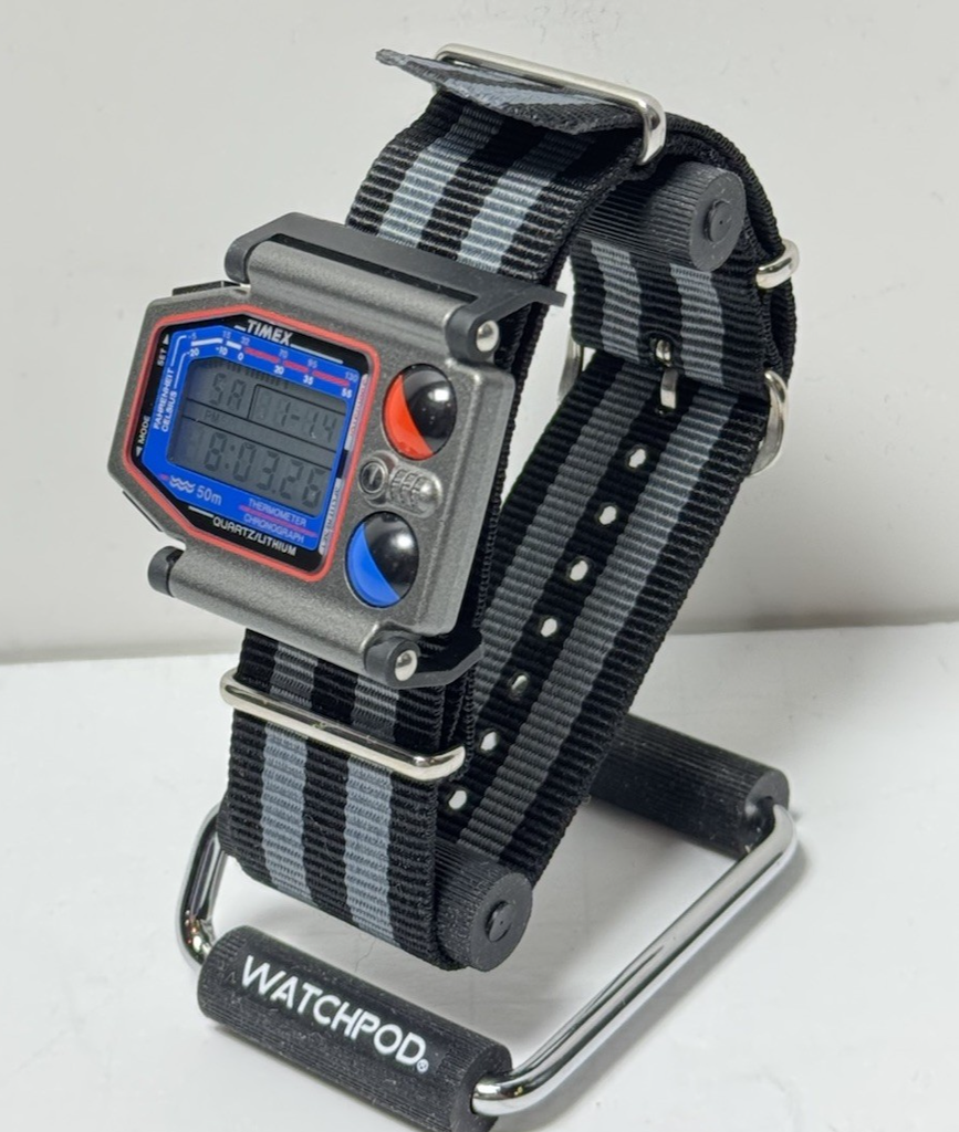 TIMEX SKIATHLOM WATCH - RARE VINTAGE - 1986-1993 - Fantastic Preowned - RUNS! #1