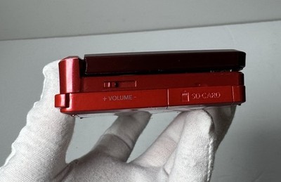 Nintendo 3DS Handheld System -Flame Red +Donkey Kong Country Returns 3D+Charger #8