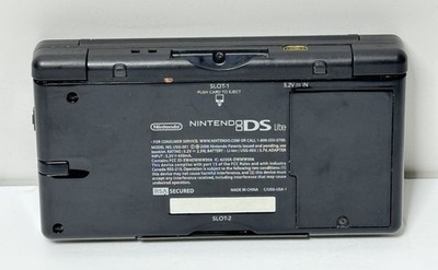 Nintendo DS Lite Black + 4 Games Bundle LEGO Series + Prince of Persia #6