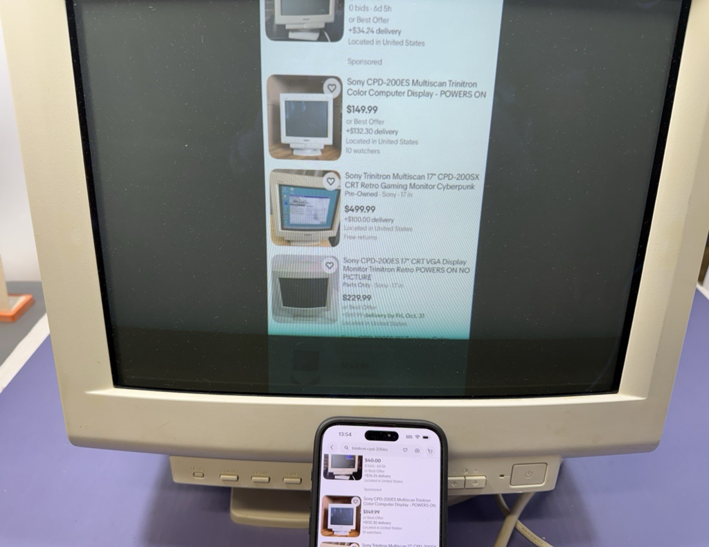 Sony CPD-200ES 17" Trinitron CRT VGA Monitor – Local Pickup (Boston) #4