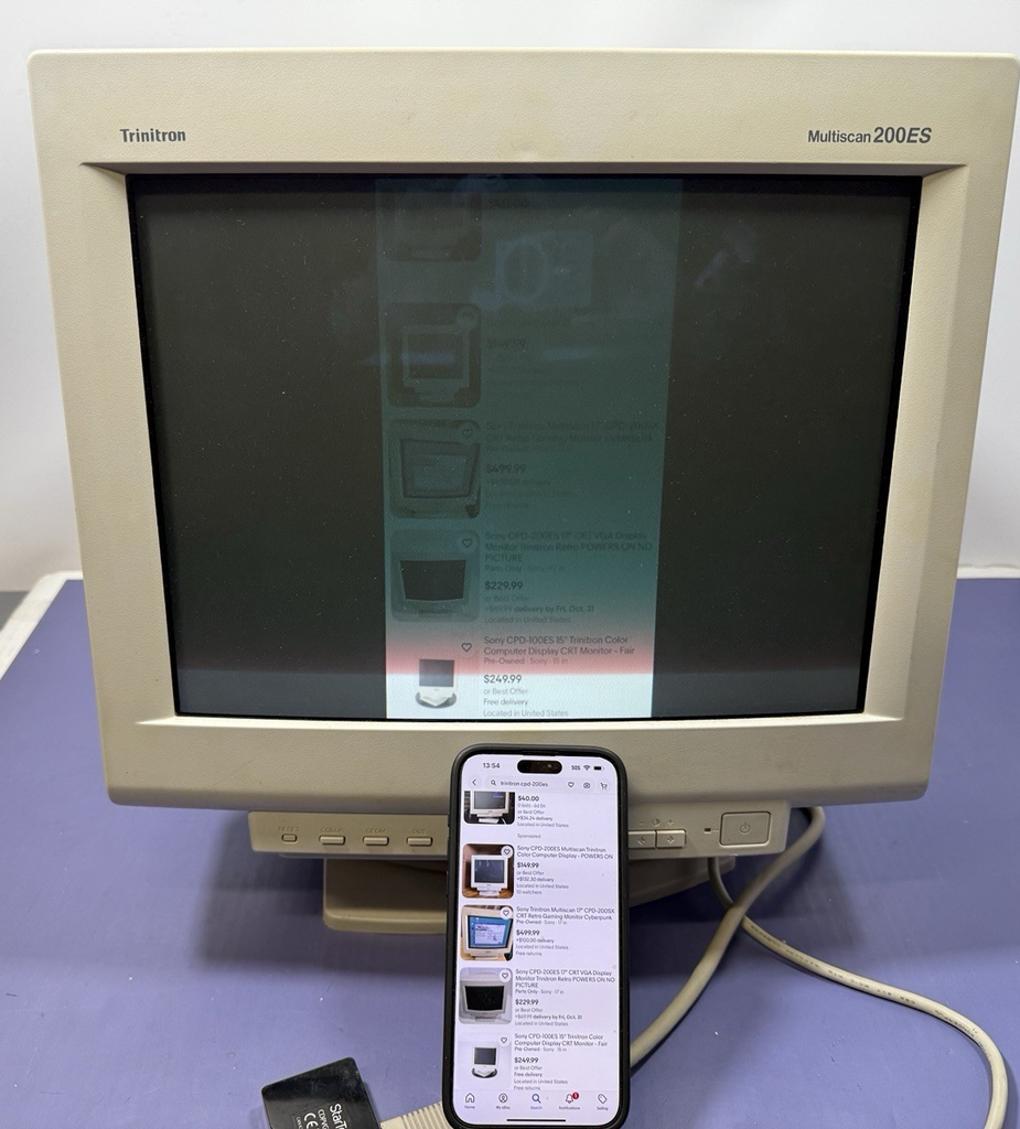 Sony CPD-200ES 17" Trinitron CRT VGA Monitor – Local Pickup (Boston) #5