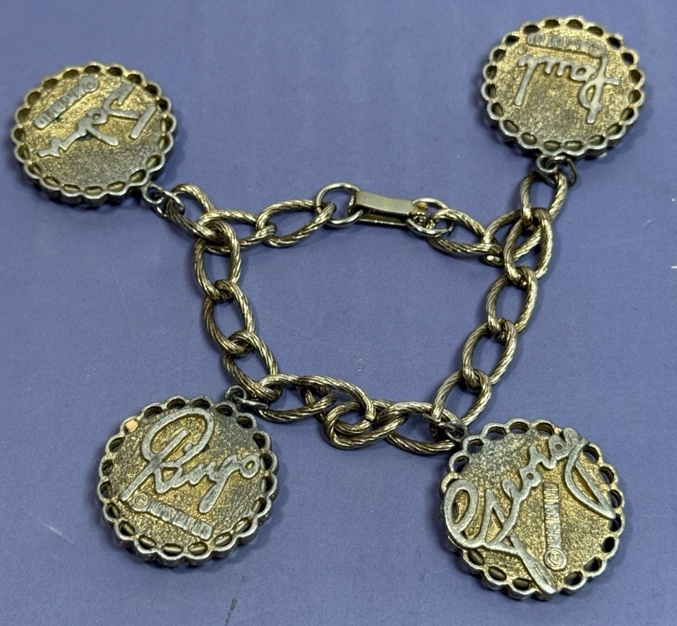 The Beatles, Vintage Original NEMS Charms, Bracelet 1964 #1