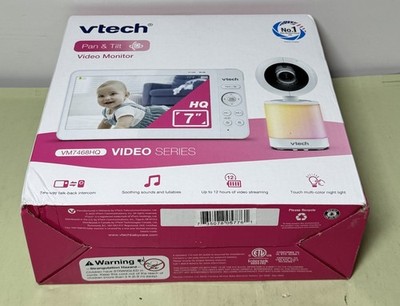 Vtech VM7468HQ Video Series Pan & Tilt Video Monitor  White-BRAND NEW #3