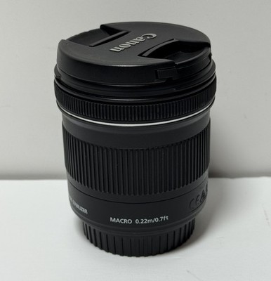 Canon EFS 10-18mm f4.5-5.6 IS STM Zoom Lens, w/Caps #1