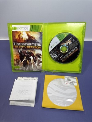 Transformers: Fall of Cybertron (Microsoft Xbox 360, 2012) With Manual (Working) #2