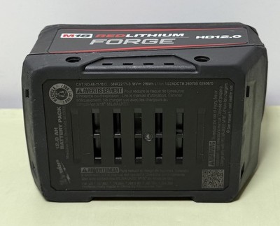 Milwaukee 48-11-1813 M18 18V Lithium-Ion REDLITHIUM FORGE HD 12.0Ah Battery #2