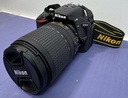 Nikon D5600 Digital Camera - W/  AF-S DX NIKKOR 18-140mm Lens 1772 Shutter Count used