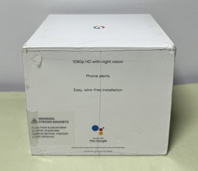 New Google Nest Cam Home Security Camera White G3AL9 #3