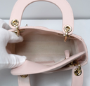 Christian Dior Lady Dior Mini Bag Pink Cannage Lambskin Gold Hardware – photo-4
