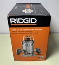 Ridgid 2 HP 1/2" Fixed Base Router R22002 -Open Box price