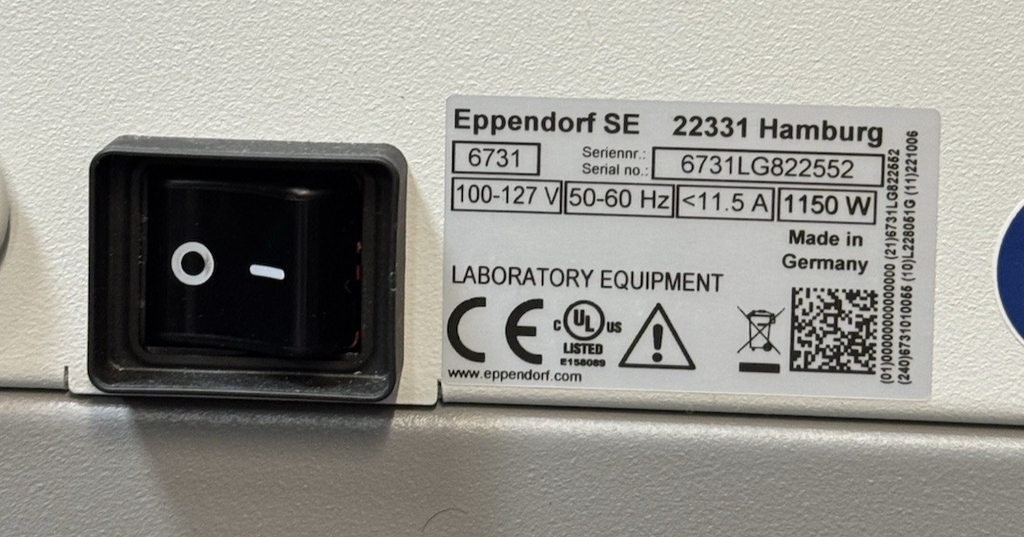 Eppendorf CellXpert C170i CO₂ Incubator Copper Shelves + Segmented Doors #7