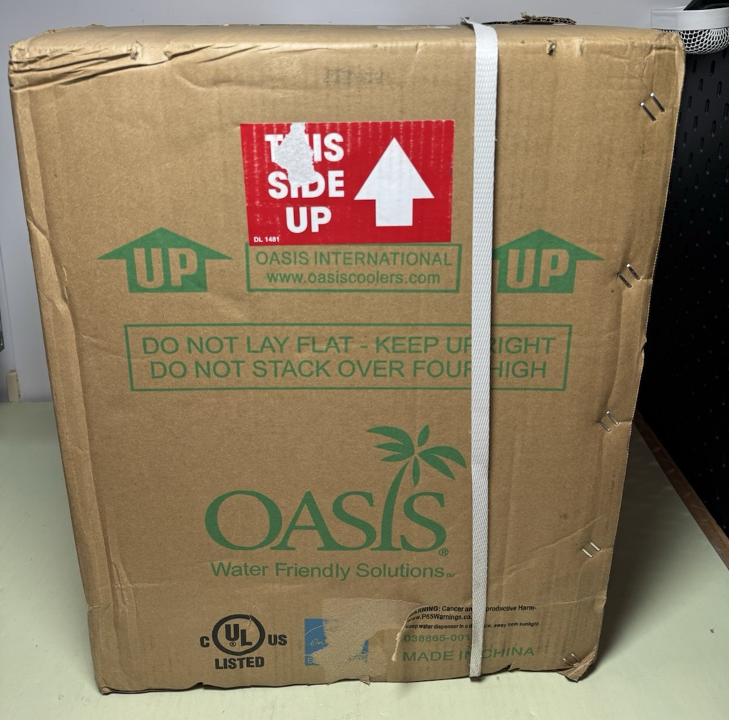 Oasis POU1ACTHSK Aquarius Countertop Plumbed Water Cooler, Hot, Cold-Open Box #1