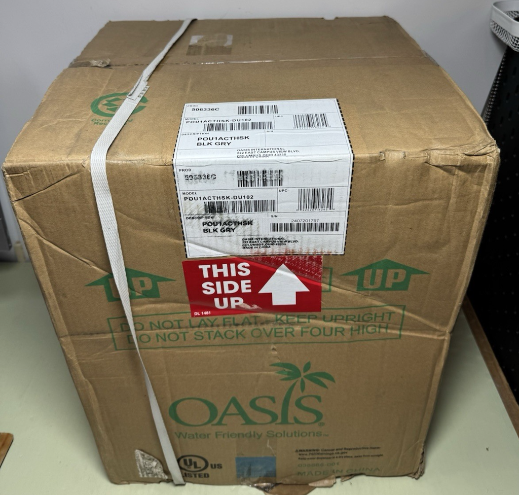 Oasis POU1ACTHSK Aquarius Countertop Plumbed Water Cooler, Hot, Cold-Open Box #4