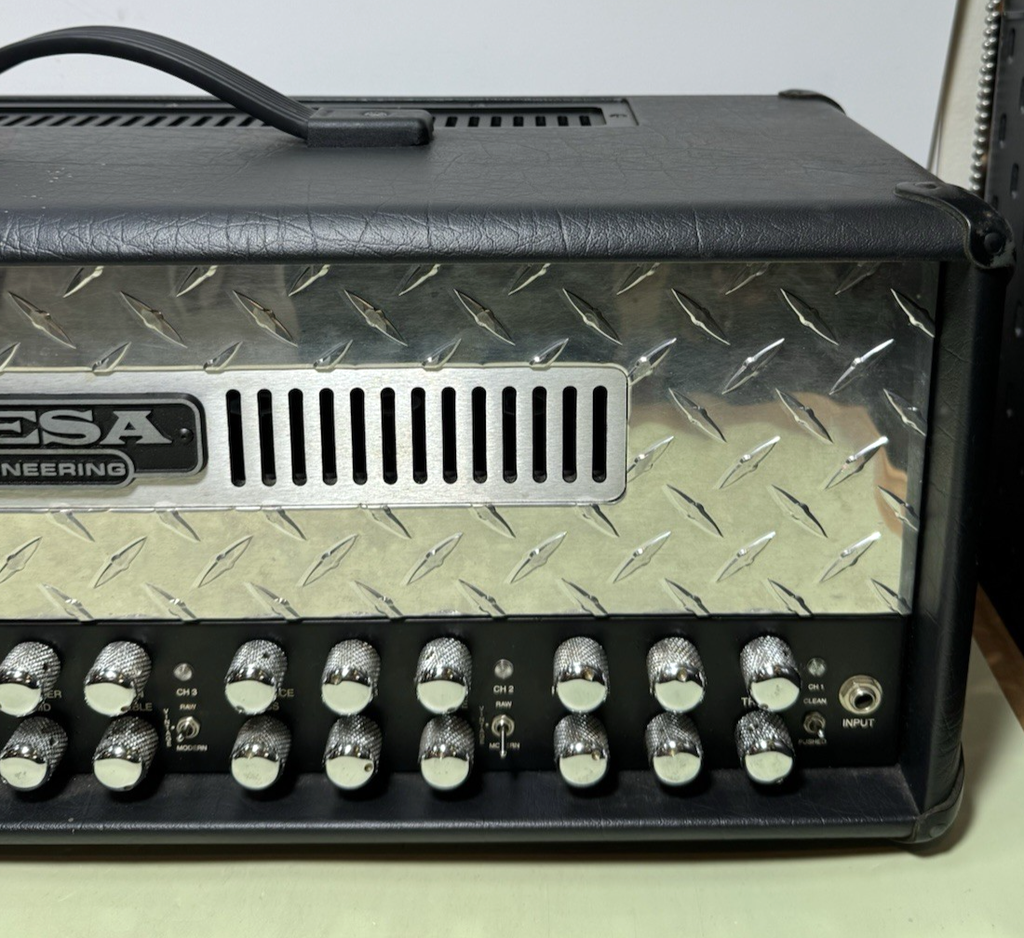 Mesa Boogie Dual Rectifier Solo Head 3Chan,100Watt Guitar Amp Head w Footswitch #5