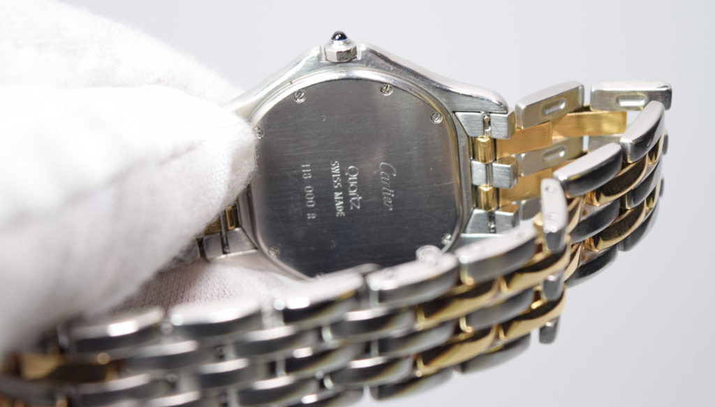 Cartier Cougar 118000R 33mm SS/18K Quartz Watch #8