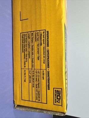 DEWALT DCF512B 20V Rachet Tool (Body Only) - Black/Yellow #2