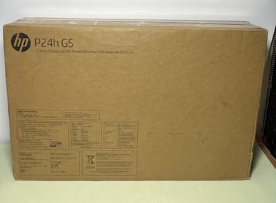 HP P24h G5 23.8" 64W34AA FHD IPS 75Hz LCD Monitor - New Sealed #1