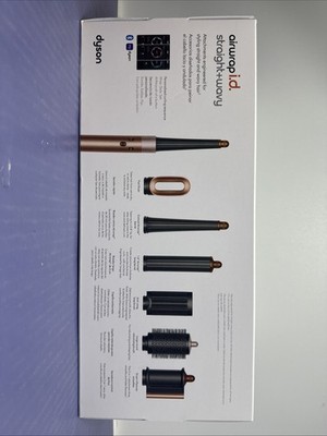 NEW Dyson Airwrap i.d Multi-Styler for Straight+Wavy Amber Silk Factory Sealed #1