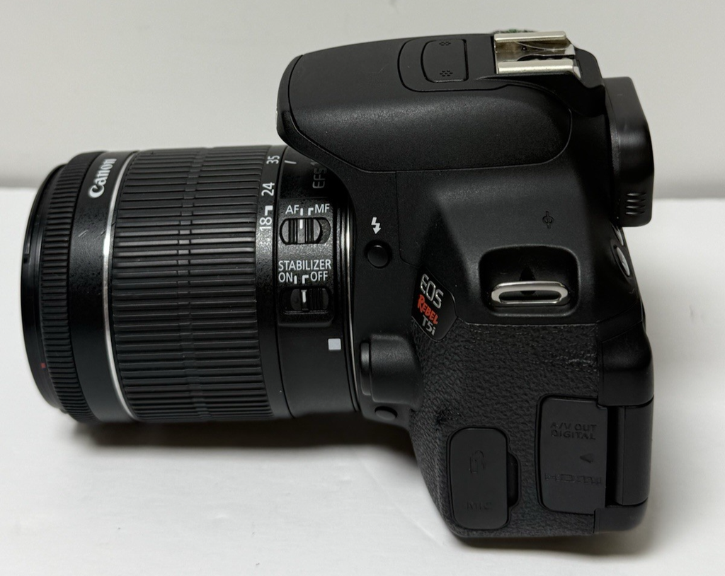 Canon EOS Rebel T5i with EF-S 18-55mm Lens+ Charger, battery, strap #7