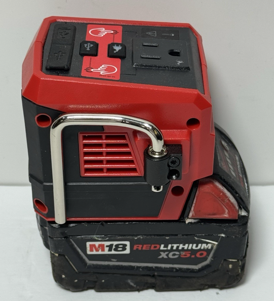 Milwaukee 2846-20 M18 175W TOP-OFF Compact Inverter Power Supply w/ 5ah Battery #3