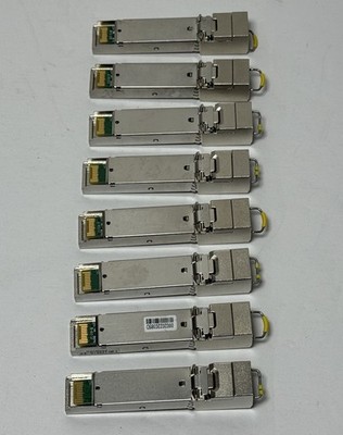 Lot of 8 Finisar FCLF-8521-3 Active Copper SFP Transceivers – Tested Pulls #4