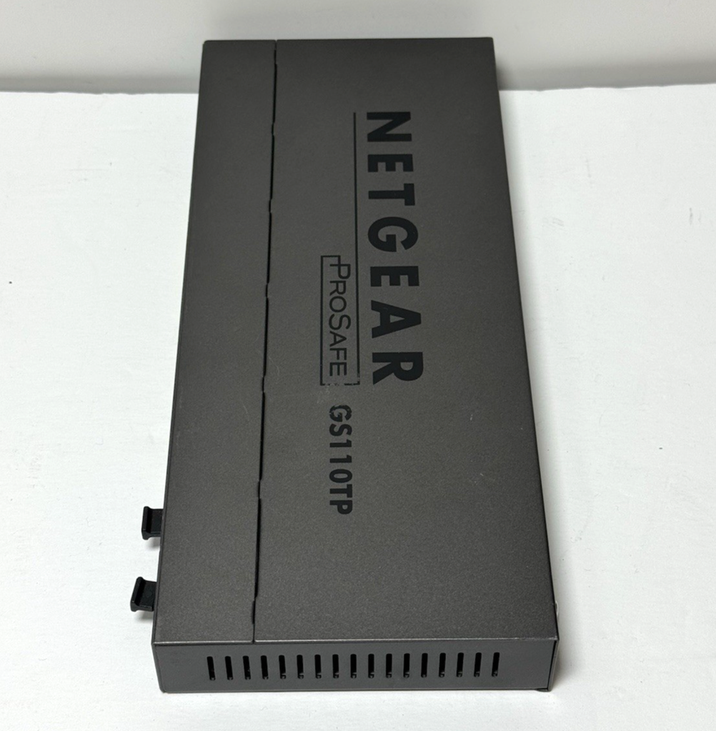 NETGEAR ProSafe GS110TP 8 Ports Wall-Mountable Gigabit Ethernet Switch w/adapter #2