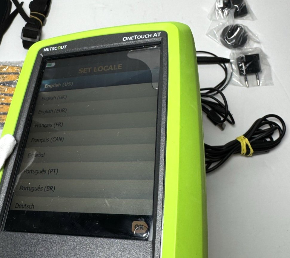 NetScout Fluke OneTouch AT G2 Network Assistant w/ WireView IDs & Antenna #5