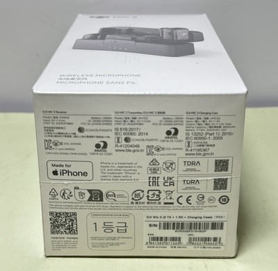 DJI-Mic 2 Wireless Omnidirectional Microphone System Black-New Sealed #2