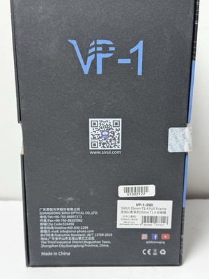 Sirui VP-1 Vision Prime 24mm T1.4 Full-Frame Cine Lens (Multi-Mount, Black) #2