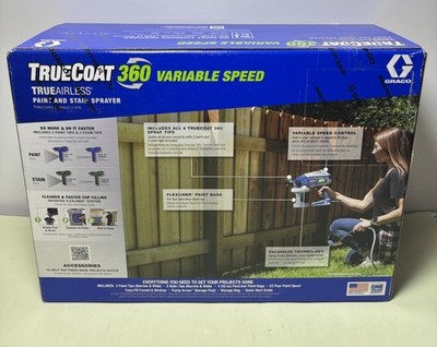 Graco TrueCoat 360 Variable Speed Handheld Airless Paint Sprayer 26D283-New #1
