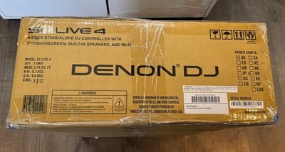 Denon DJ SC LIVE 4 4-Deck Standalone DJ Controller -Open Box #5